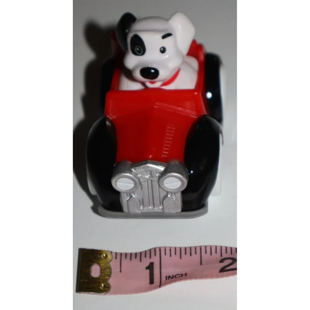 Fisher Price Little People Wheelies 2012 Disney 101 Dalmatians Rolly Cruella Car